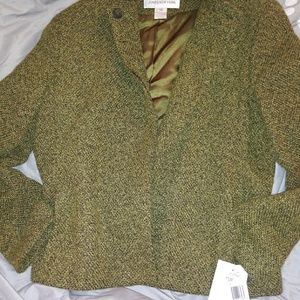 NWT Jones New York Women’s Tweed Jacket, Size 14